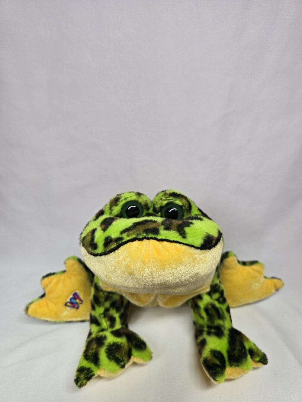 Ganz Webkinz Bullfrog HM114 No code- Stuffed Animal Toy- Retired Plush